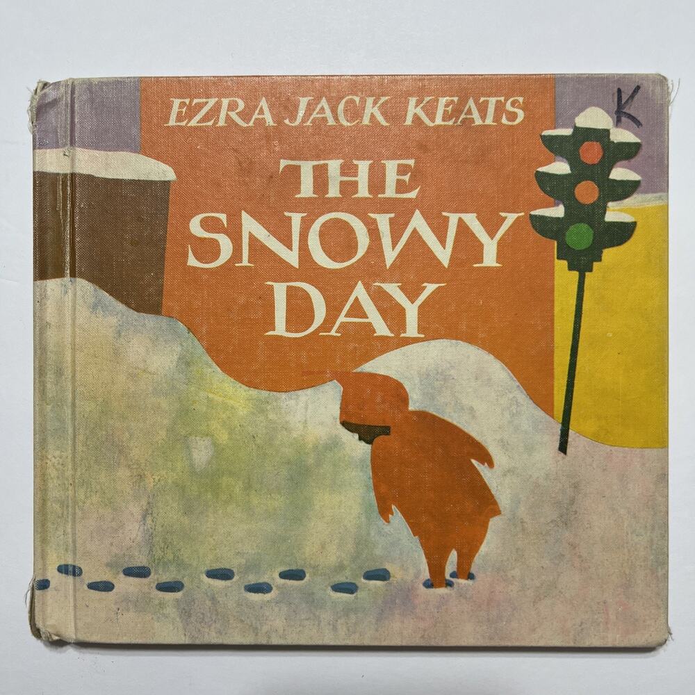 The Snowy Day By Jack Ezra Keats Hardcover Storybook Vintage 1966 8th Printing